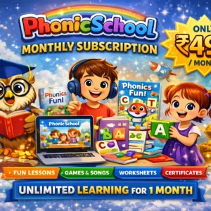PhonicSchool Monthly Plan